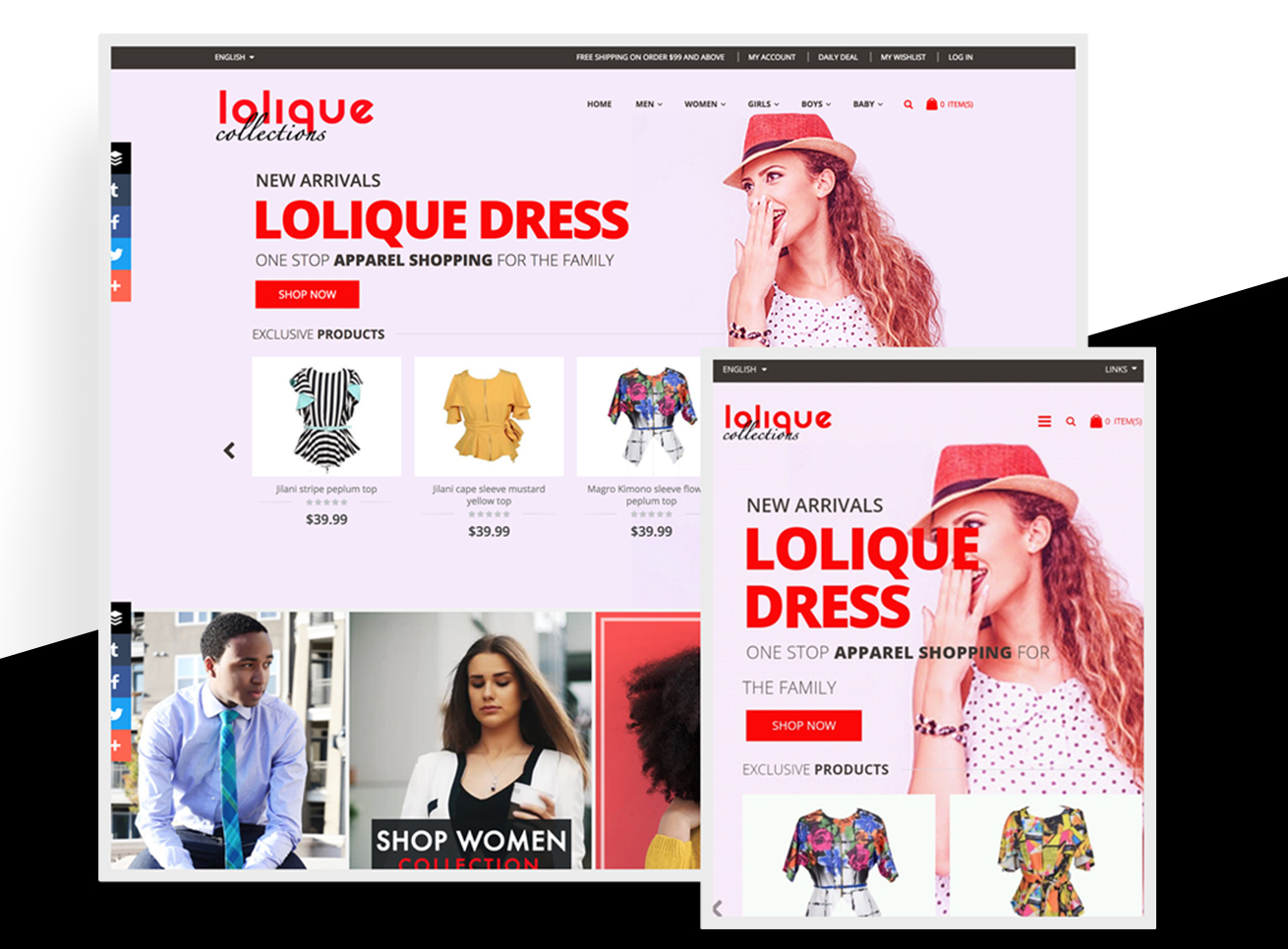 Lolique Collections Logo Graphics Design