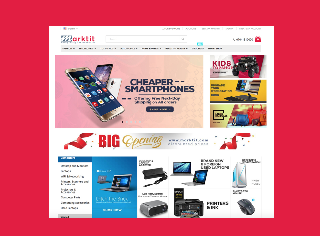 marktit Poster Graphics Design