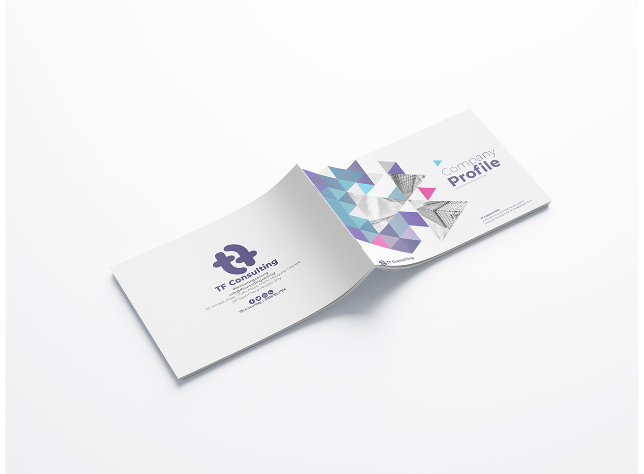 TF Consulting Produktblätter Graphics Design