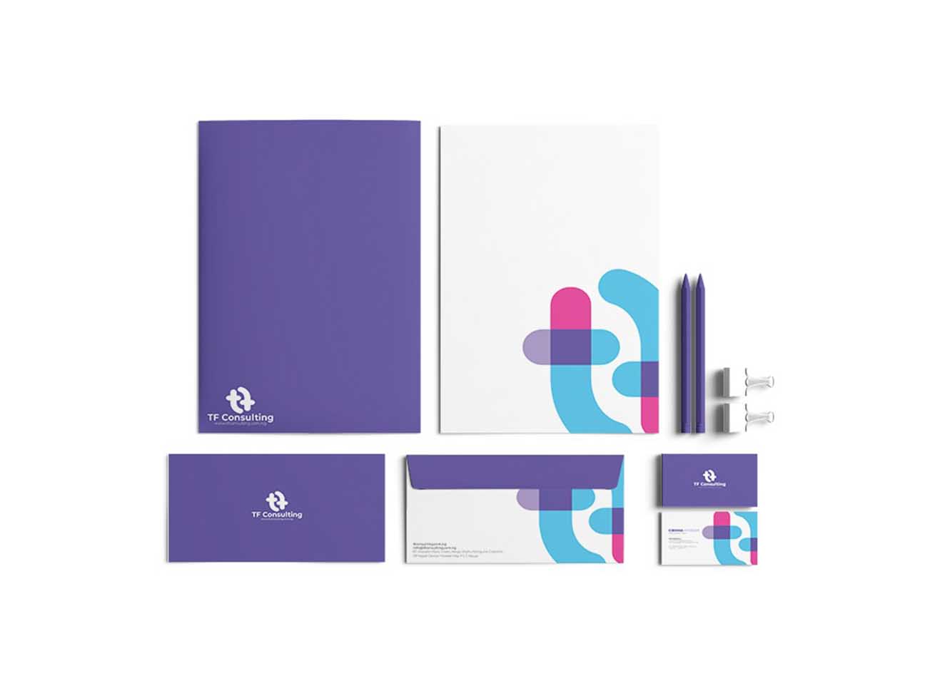 TF Consulting Produktblätter Graphics Design