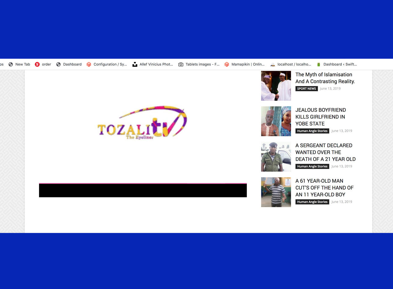 Tozali Logo Graphics Design